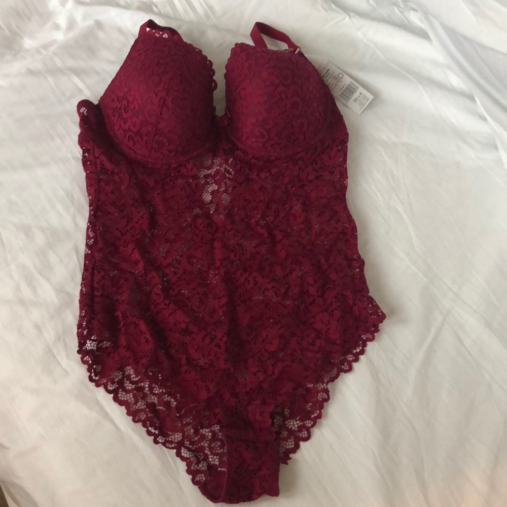 NWT lace teddy